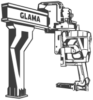 A glama machine is shown with a logo "GLAMA".